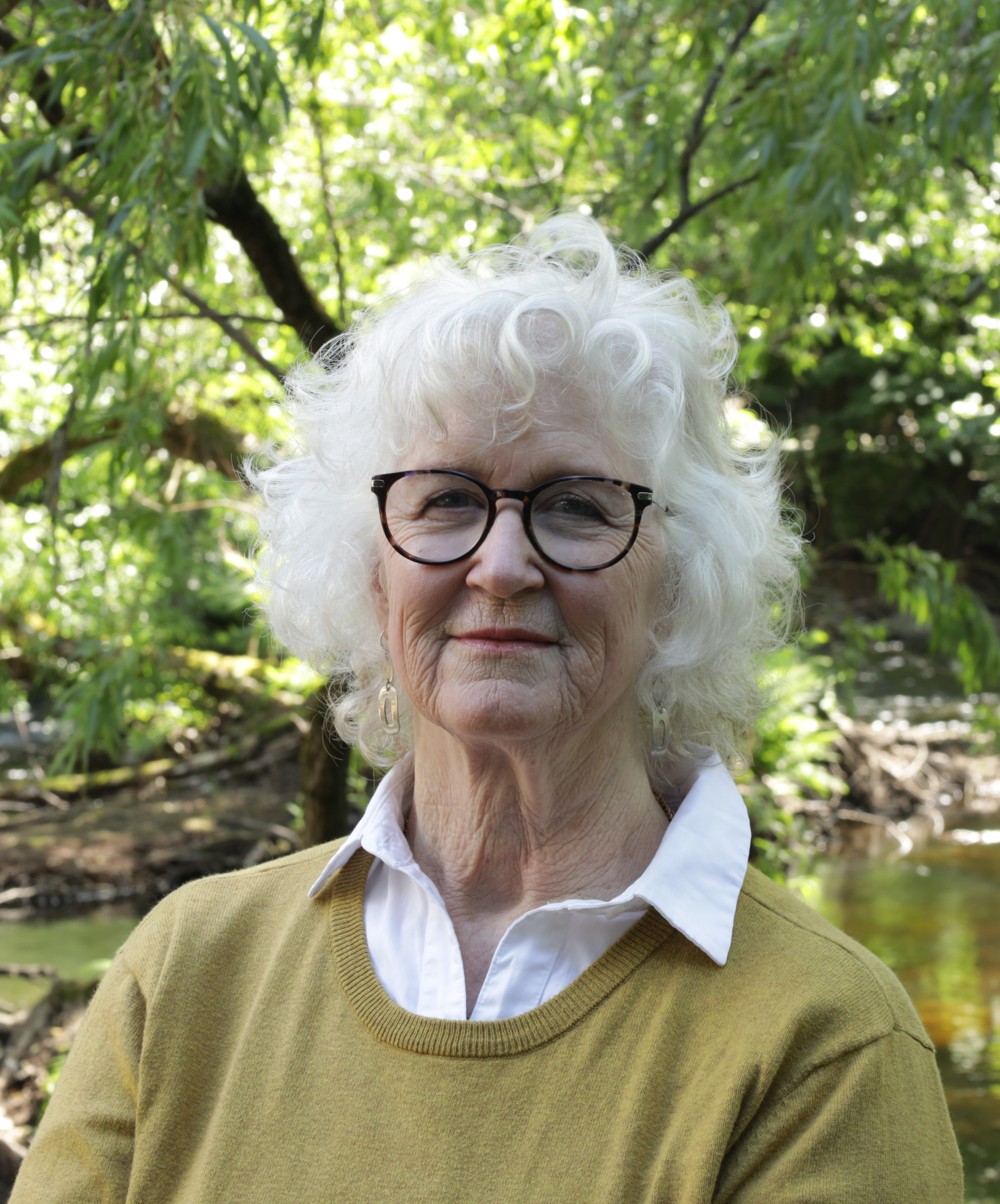 Marianne Wilson in her studio